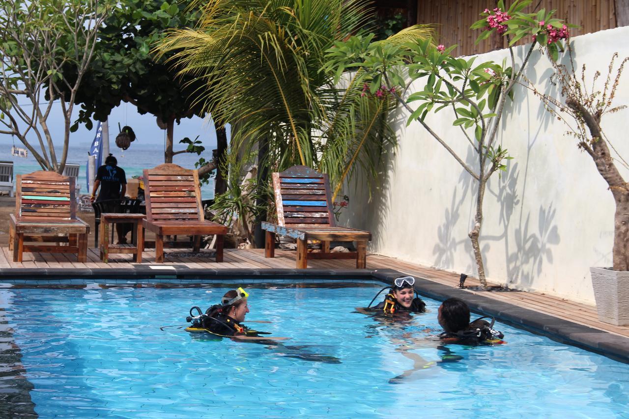 Star Bar And Bungalows Gili Air Zewnętrze zdjęcie