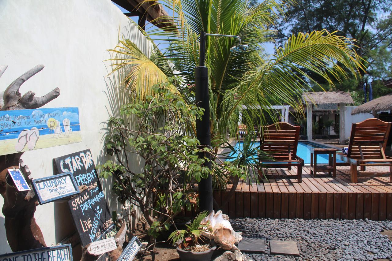 Star Bar And Bungalows Gili Air Zewnętrze zdjęcie